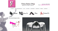Desktop Screenshot of fancydanceshop.com